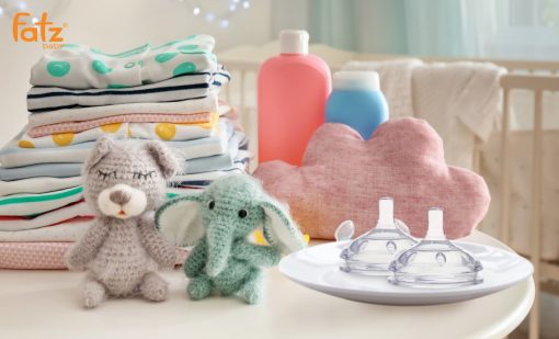 Núm ty silicon cho cổ bình siêu rộng Fatz Baby cỡ M FB0002C & cỡ L FB0003C - Ảnh 4