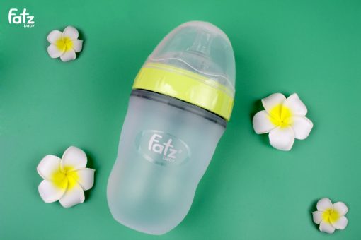 Bình sữa silicon Fatz baby 240ml - Ảnh 2