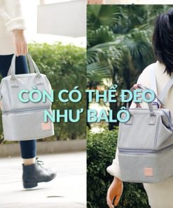 Ba lô bỉm sữa có tích hợp túi bảo quản sữa mẹ Multifit FB2020SL 14
