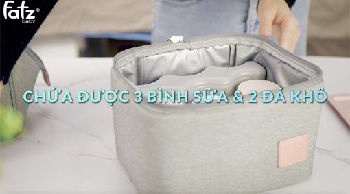 Ba lô bỉm sữa có kết hợp túi bảo quản bình sữa - Multifit - Fatzbaby - FB2020SL - Ảnh 5