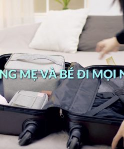 Ba lô bỉm sữa có tích hợp túi bảo quản sữa mẹ Multifit FB2020SL 19