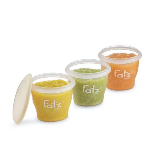 Cốc trữ thức ăn dặm (Bộ 3 cốc) 85 ML Fatzbaby FB0010N - Ảnh 4