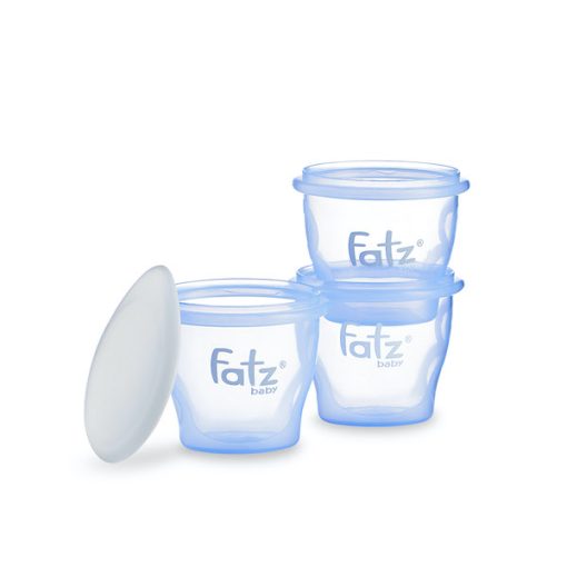Cốc trữ thức ăn dặm (Bộ 3 cốc) 85 ML Fatzbaby FB0010N - Ảnh 7