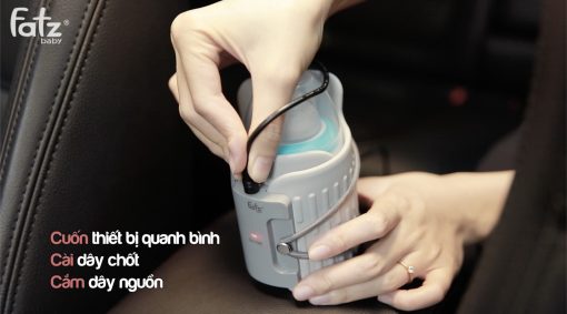 Dụng cụ hâm sữa trên ô tô có kèm Adaptor FB3100MX - Ảnh 8