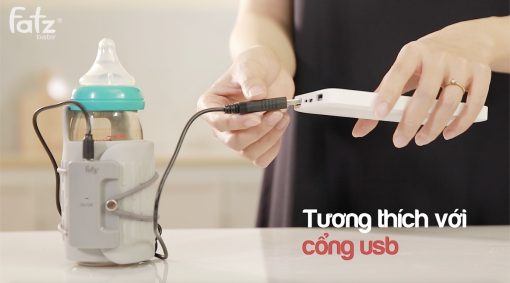Dụng cụ hâm sữa trên ô tô có kèm Adaptor FB3100MX - Ảnh 7
