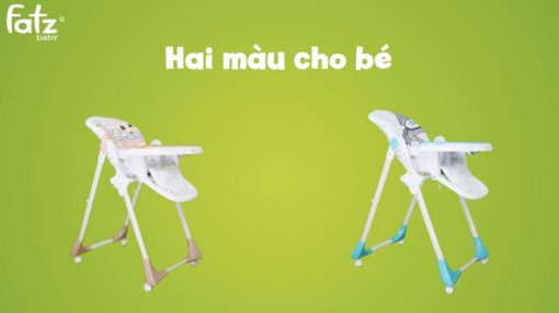 Ghế cao ăn dặm cho bé FB7202BN (màu nâu) - Ảnh 13