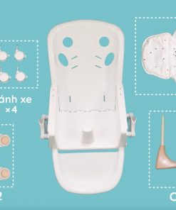 Ghế cao ăn dặm cho bé Fb7202BX 16