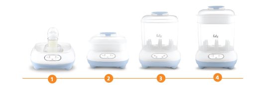 Máy tiệt trùng sấy khô hâm sữa điện tử 4 trong 1 - CHIEF 1 - FB4910SL - Ảnh 7