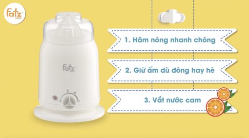 Máy hâm sữa - Mono 2 - Fatzbaby FB3002SL - Ảnh 7