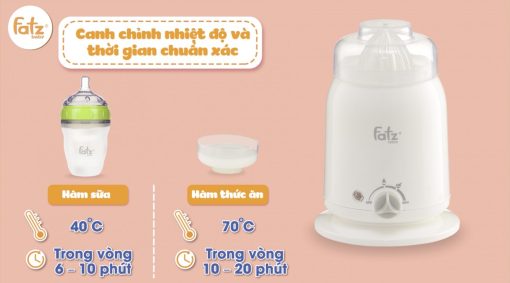 Máy hâm sữa - Mono 2 - Fatzbaby FB3002SL - Ảnh 8