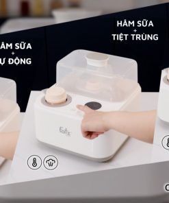 Máy tiệt trùng sấy khô có tích hợp máy hâm sữa CAPTAIN 1 FB4320SJ 18