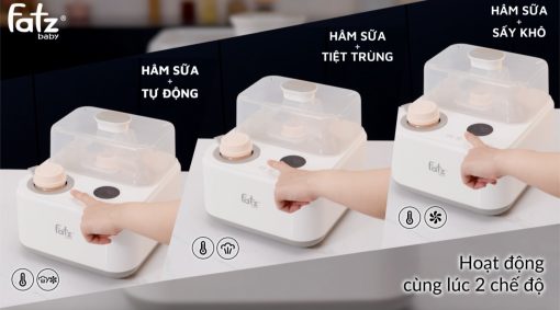 Máy tiệt trùng sấy khô hâm sữa điện tử có tích hợp máy hâm sữa - CAPTAIN 1 - FB4320SJ5 - Ảnh 13