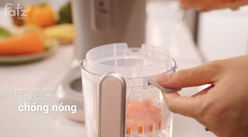 Máy xay và hấp thức ăn dặm điện tử có hẹn giờ AUTO 2 FB9618MX - Ảnh 11