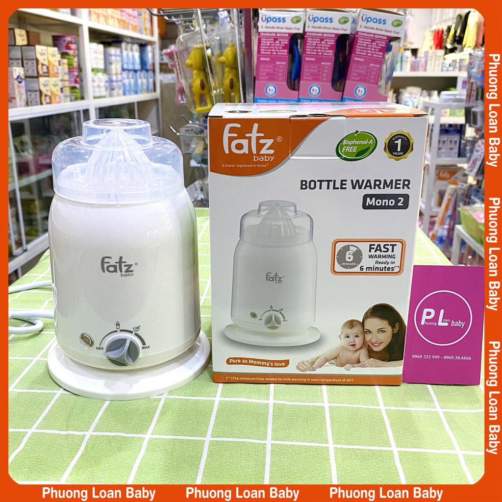 Máy hâm sữa Mono 2 Fatzbaby FB3002SL ảnh4