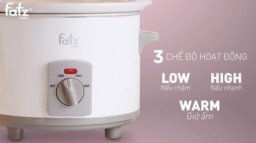 Nồi nấu chậm 2.5L - SLOW 3 - FB9025MH (màu trắng) - Ảnh 7