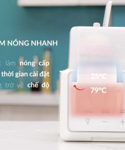máy hâm sữa tiệt trùng 2 bình sữa DUO3 PLUS Fb3094TK 13