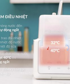 máy hâm sữa tiệt trùng 2 bình sữa DUO3 PLUS Fb3094TK 14