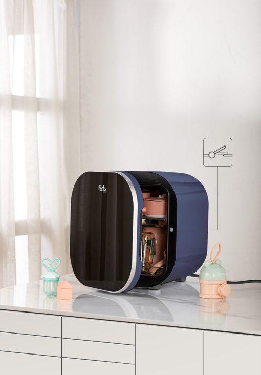 Máy tiệt trùng sấy khô UV Fatzbaby - QUEEN 1 MÀU XANH LÁ- FB4716CY - Ảnh 4