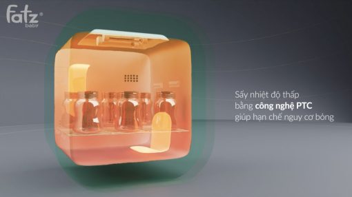 Máy tiệt trùng sấy khô UV Fatzbaby - QUEEN 1 MÀU XANH LÁ- FB4716CY - Ảnh 9