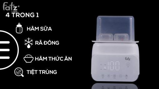 Máy hâm sữa tiệt trùng điện tử Duo 4 Fatzbaby FB3095MX - Ảnh 8