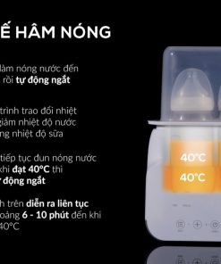 máy hâm sữa tiệt trùng 2 bình sữa DUO4 PLUS FB3095MX 9