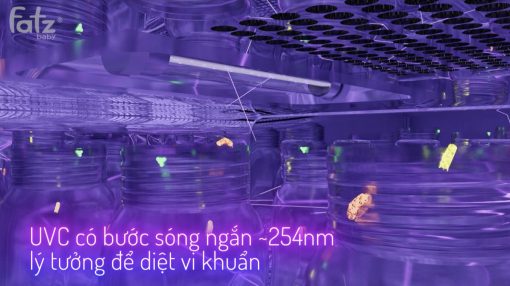 Máy tiệt trùng sấy khô UVC - LED Fatzbaby 19Lít KING 3 - FB4733BT - Ảnh 10