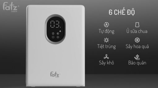 Máy tiệt trùng sấy khô UVC - LED Fatzbaby 19Lít KING 3 - FB4733BT - Ảnh 8