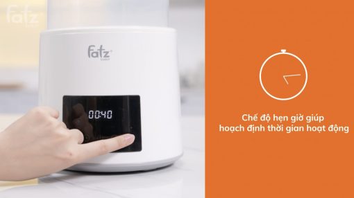Máy hâm sữa tiệt trùng điện tử 4 bình - Quatro 1 - Fatzbaby FB3015CY - Ảnh 10