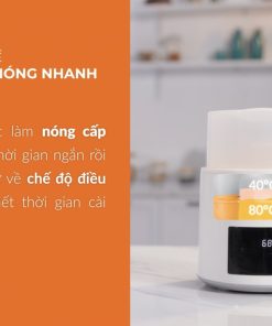 Máy hâm sữa và tiệt trùng diện tử Quatro 1 FB3015CY 12