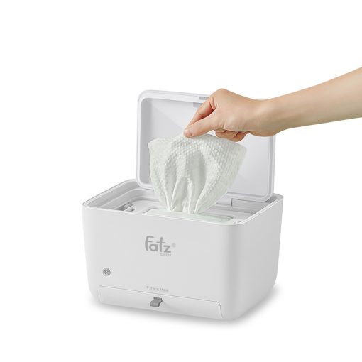 Máy ủ ấm khăn giấy ướt Fatzbaby có ngăn đựng mặt nạ dưỡng- Warm 3 - FB7250BT - Ảnh 2