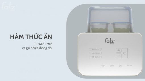 Máy hâm sữa tiệt trùng điện tử 2 bình Duo 5 Fatzbaby FB3203TN - Ảnh 12