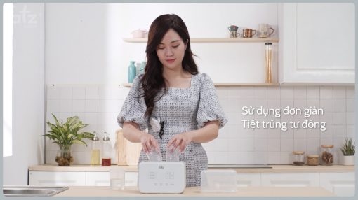 Máy hâm sữa tiệt trùng điện tử 2 bình Duo 5 Fatzbaby FB3203TN - Ảnh 13