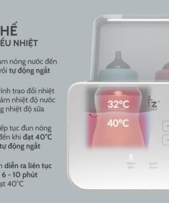 máy hâm sữa tiệt trùng 2 bình sữa DUO5 FB3203TN 8