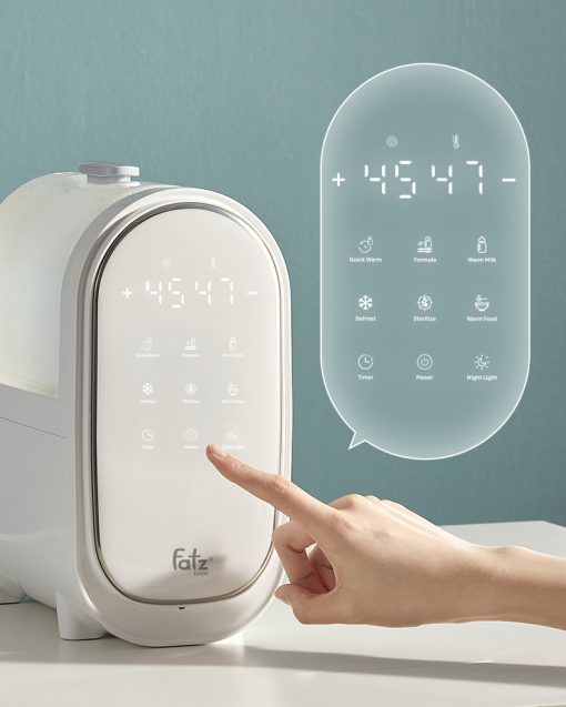 Máy hâm sữa tiệt trùng điện tử 2 bình - Duo 6 - Fatzbaby FB3090CY - Ảnh 11