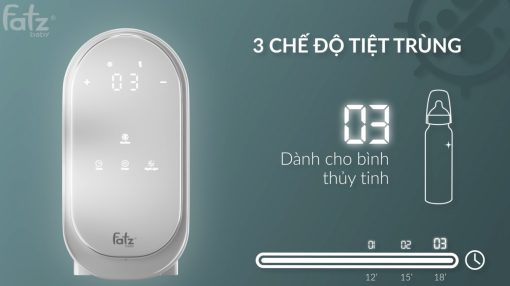 Máy hâm sữa tiệt trùng điện tử 2 bình - Duo 6 - Fatzbaby FB3090CY - Ảnh 15