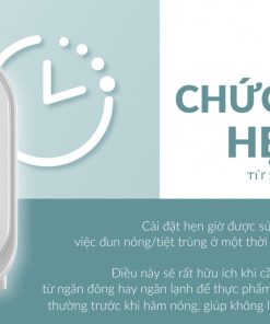 máy hâm sữa tiệt trùng 2 bình sữa FB3090TN 16
