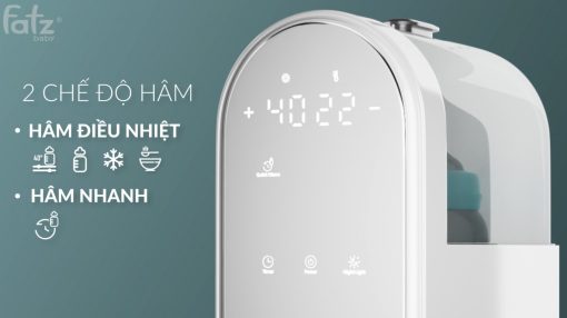 Máy hâm sữa tiệt trùng điện tử 2 bình - Duo 6 - Fatzbaby FB3090CY - Ảnh 18