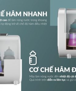 máy hâm sữa tiệt trùng 2 bình sữa FB3090TN 18
