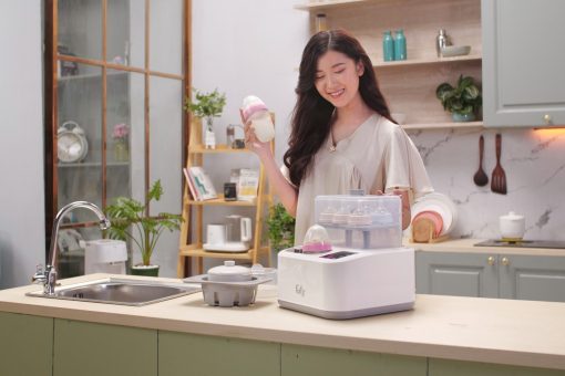 Máy tiệt trùng sấy khô nấu cháo thông minh tích hợp máy hâm sữa CAPTAIN 2 - FB4315SL - Ảnh 17