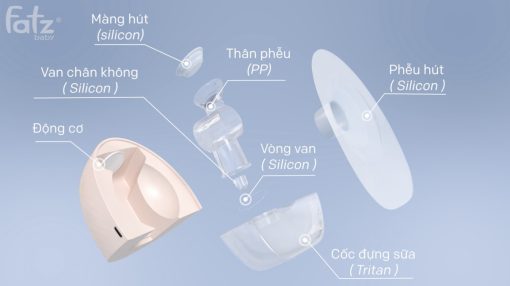 Máy hút sữa điện rảnh tay và không dây Freemax 4 - FB1276RH (1 chiếc) - Ảnh 18