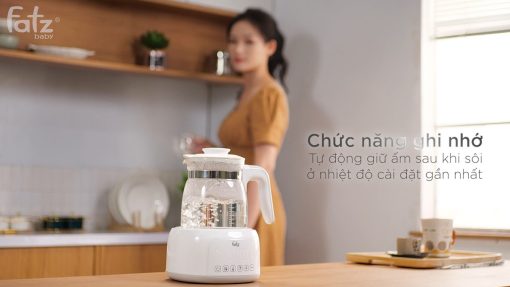 Máy đun nước và hâm nước pha sữa điện tử QUICK 12 Fatzbaby - FB3503HB ( Tặng kèm giỏ hâm sữa) - Ảnh 9