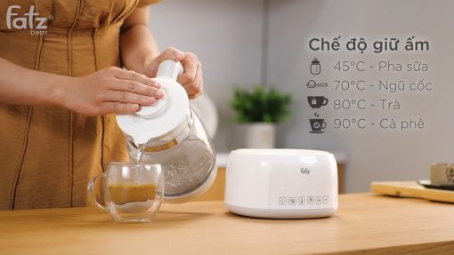 Máy đun nước và hâm nước pha sữa điện tử QUICK 12 Fatzbaby - FB3503HB ( Tặng kèm giỏ hâm sữa) - Ảnh 10