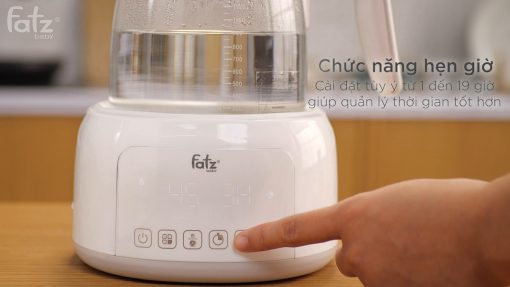 Máy đun nước và hâm nước pha sữa điện tử QUICK 12 Fatzbaby - FB3503HB ( Tặng kèm giỏ hâm sữa) - Ảnh 11