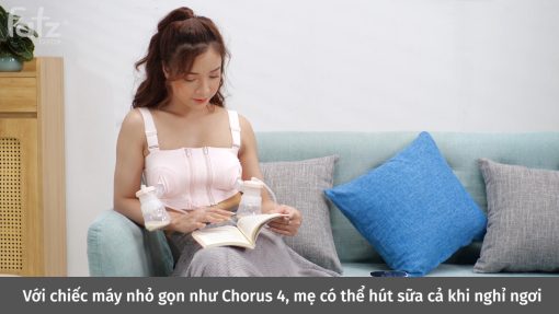 Máy hút sữa điện đôi - Fatzbaby Chorus 4 - FB1101TY - Ảnh 10