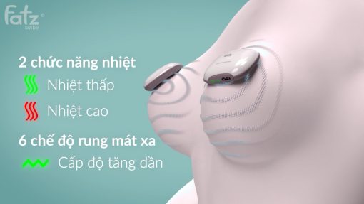 Mát xa thông tắc tia sữa Fatbaby- FB1500MX - Ảnh 4