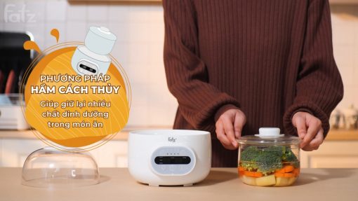 Nồi hầm cách thuỷ (1.0L) Fatzbaby - STEW 3 - FB9111ZT - Ảnh 11