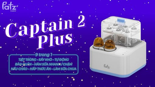 Máy Tiệt trùng/Sấy khô/Nấu cháo thông minh tích hợp Máy hâm sữa - CAPTAIN 2 PLUS + - Ảnh 12