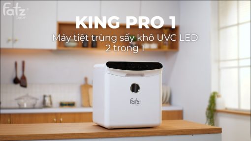 Máy tiệt trùng sấy khô UVC LED 2 trong 1 35 lít KING PRO 1 - FB4816SL - Ảnh 10