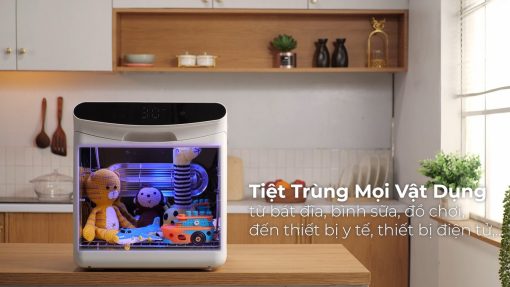 Máy tiệt trùng sấy khô UVC LED 2 trong 1 35 lít KING PRO 1 - FB4816SL - Ảnh 18