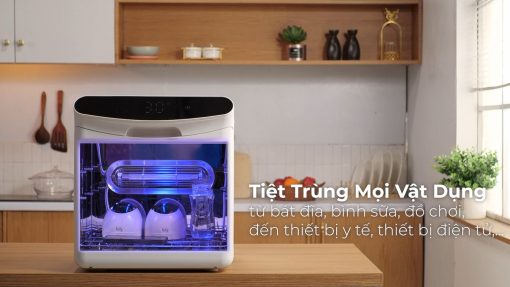 Máy tiệt trùng sấy khô UVC LED 2 trong 1 35 lít KING PRO 1 - FB4816SL - Ảnh 19